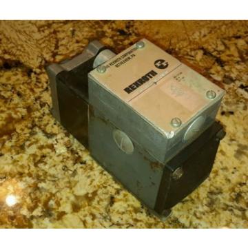 REXROTH Canada Japan 4WE10D21/AW110NDAV SOLENOID VALVE HYDRAULIC HYDRO NORMA $199