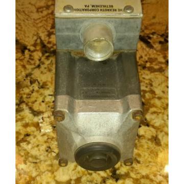 REXROTH Canada Japan 4WE10D21/AW110NDAV SOLENOID VALVE HYDRAULIC HYDRO NORMA $199