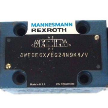 NEW China china MANNESMANN REXROTH 4WE6E6X/EG24N9K4/V CONTROL VALVE RR00009279