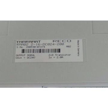 NEW Germany Dutch REXROTH INDRAMAT RMA02.2-16DC024-200 OUTPUT MODULE 24VDC, 2AMP