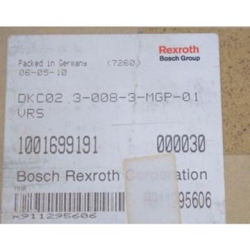 NEW Canada Greece REXROTH DKC02.3-008-3-MGP-01VRS SERVO DRIVE DKC0230083MGP01VRS