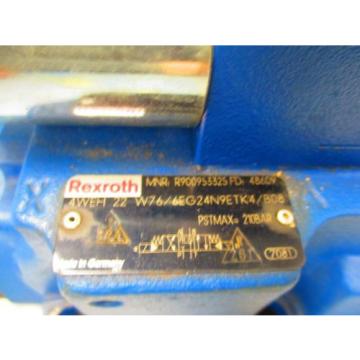 REXROTH Singapore Germany 4WEH22W76/6EG24N9ETK4/B08 R4WE6J62/EG24N9K4/B08 4 WAY CONTROL VALVE