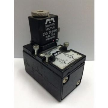 Mecman Greece Australia Rexroth Solenoid Valve, 5633010000 4V3 BASIC MOD. EL-VALVE 563 MOD 2