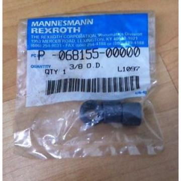 MANNESMANN Egypt Canada REXROTH P-068155-00000 3/8 O.D.