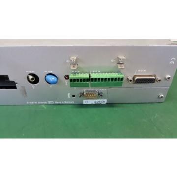 BOSCH Germany Egypt REXROTH D-64744 Erbach DIGITAL SERVO DRIVE DM 45K 1101-D, V 0.48 SOFTWARE