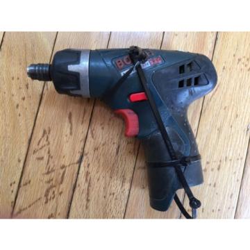 Bosch 10.8V 1/4&#034; I-Driver And Bosch PS20 Drill with two Batteries and Charger