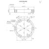 REXROTH Japan Russia NEW REPLACEMENT CAM/STATOR RING MCR05A660-360  WHEEL/DRIVE MOTOR