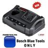 new Bosch 10.8/12V &amp; 18V BLUE TOOL Twin BATTERY CHARGER 1600A011AA 3165140904827 #1 small image