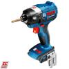 NEW! Bosch BRUSHLESS 18V Li-Ion Impact Driver Drill - GDR 18 V-EC BB - Skin Only #1 small image