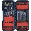 BOSCH 21-PC BLACK OXIDE TWIST DRILL BIT SET WITH CASE NEW #1 small image