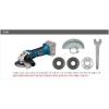 Authentic BOSCH GWS18V-LI Rechargeable Cordless Electric Small Angle Grinder DIY