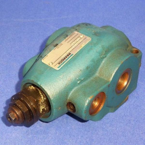 MANNESMANN Russia Egypt REXROTH 1/2IN. NPT 1/4IN. NPT HYDRAULIC VALVE DR01G5-44/200 YM/12 #1 image