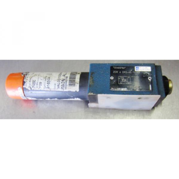 Rexroth Mexico Australia ZDR-6-DP2-43/75YM Hydraulic Valve ZDR6DP2-43/75YM #1 image