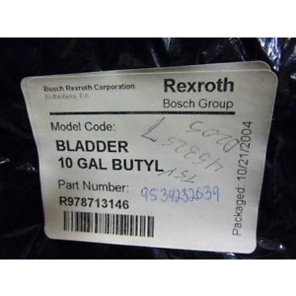 Rexroth France Egypt R978713146 Bladder 10 Gallon Accumulator BUTLY #1 image