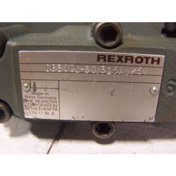 NEW Greece Australia REXROTH HYDRAULIC VALVE DB30G2-30/315XU/5V  REXROTH  DB30G2 #4 image