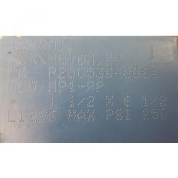 REXROTH, Egypt Australia BOSCH, HYDRAULIC CYLINDER, P-200536-0064 MOD MP1-PP, 1-1/2 X 6-1/2&#034; #2 image