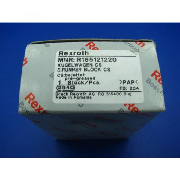 Bosch Japan India Rexroth (Star) Runner Block  (Lot of 2)  R165121220 (1651-212-20) NEW #3 image