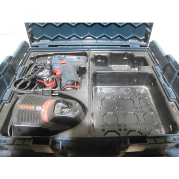 Bosch PS31-2AL 12V Li-Ion 3/8&#034;  Cordless Drill/Driver NO RADIO 2 STORAGE CASES #3 image