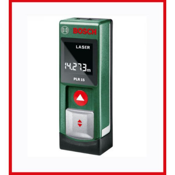 New Bosch PLR 15 Digital Distance Range Meter Finder #1 image