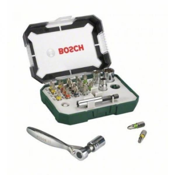 Bosch Screwdriver Bit And Ratchet Set, 26 Pieces #1 image