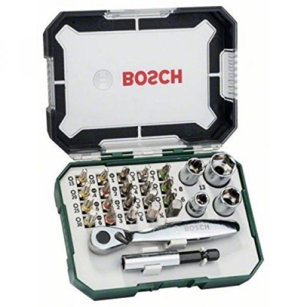 Bosch Screwdriver Bit And Ratchet Set, 26 Pieces #3 image