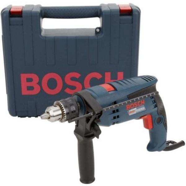 Bosch Corded Hammer Drill Home Improvement Handyman Ergonomic Handle Power Tool #1 image