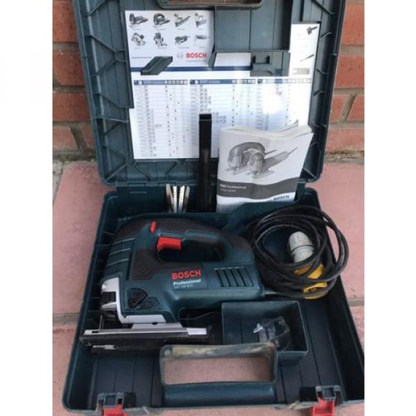 Bosch GST150 BCE  110v Heavy Duty Orbital Jigsaw + Carry Case #1 image