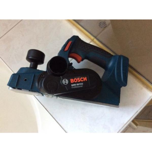 Bosch cordless planer 18v professional GHO 18 V -LI.Skin only #1 image