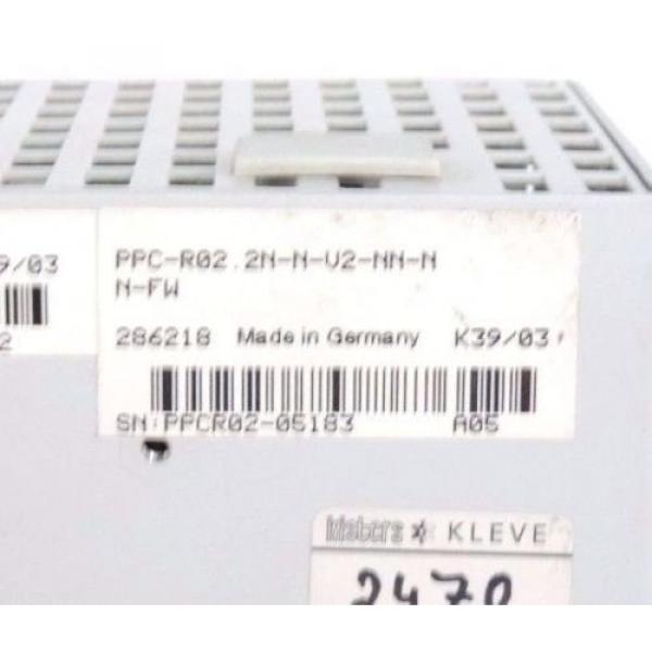 REXROTH Germany Singapore PPC-R02.2N-N-V2-NN-NN-FW CONTROLLER SLAVE MODULE PPCR022NNV2NNNNFW #3 image